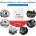 Foam Rust Remover Multi-Purpose Foam Cleaner Rust Remover Kitchen General Cleaning Powder Rust Removal and Polishinglasting Shiny 1 PCS - Buy Online on SooperMarket.com