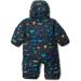 Columbia Kids Reversible Bunting Snowsuit Romper 18-24 Months - Collegiate Navy/Bright Indigo/Dark Mountain - Buy Online on SooperMarket.com
