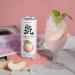 GENKI FOREST White Peach Sparkling Water 11.15 fl oz Cans (Pack of 24) - Buy Online on SooperMarket.com