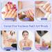 25 Pcs 80/80 Grit Nail Files for Acrylic and Gel Nails - Professional Double Sided Emery Board for Home and Salon Use - Coarse G80/80 Nail File for False Nails - Buy Online on SooperMarket.com