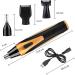 4-in-1 USB Rechargeable Nose Hair Trimmer | Waterproof Cordless Ear & Nose Trimmer for Men & Women - Easy Cleansing Tool - Buy Online on SooperMarket.com