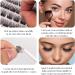 DIY False Eyelashes 45 Cluster Lashes | C Curl Reusable Soft Individual Lashes | Natural Look with Clear Glue | Strong Hold 10-16MM | Fluffy and Reusable - DM01-Natural - Buy Online on SooperMarket.com