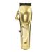 Shop StyleCraft Saber & Saber II Professional Cordless Hair Clipper - Full Metal Body High-Torque Brushless Motor - Brushed Gold - International Shipping Available - Buy Online on SooperMarket.com