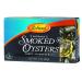 Roland Foods Premium Naturally Smoked Medium Oysters in Oil, Wild Caught, 3 Ounce, Pack of 1