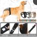 3 Pack Dog Trousers & Diapers for Bitches - Adjustable Washable Protective During Heat & Bleeding - Buy Online on SooperMarket.com
