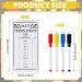 Dart Scoreboard Set with 4 Markers - Ideal for Cricket and 01 Dart Games | 15 x 7.8 Inches - Buy Online on SooperMarket.com