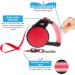 Retractable Gel Pet Leash Handle - Red Medium | Dog Leash - Buy Online on SooperMarket.com