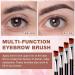 Gerrii 100 Pieces Disposable Angled Eyebrow Brushes Eye Liner Brush Disposable Angle Brushes Tinting Brushes for Women Girls Salon Beauty Cosmetic Make up Tool Disposable Esthetician Supplies (Silver) - Buy Online on SooperMarket.com