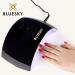 BLUESKY Gel Nail Polish Starter Kit - Autumn Gel Nail Set with UV LED Lamp, 3 Gel Polishes, Top & Base Coat, Cleanser, Nail File & Buffer - Buy Online on SooperMarket.com
