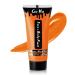 Go Ho Orange Cream Face Body Paint(2.37oz 70ml) Water Based Face Paint Orange Makeup Face Painting Kit for Kids Party SFX Cosplay Costumes Festivals Halloween Makeup