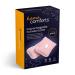 Long Rechargeable Electric Hot Water Bottle Bed Hand Warmer Massaging Heat Pad Strip Hot Water Bag for Hand Neck and Shoulder Back Legs Waist 51x16cm Pink