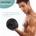 Prasacco 6 Pack Dumbbell Socket Nuts - 25mm Anti-Slide Barbell Clamps | Black Plastic Star Closures for Weight Training - Buy Online on SooperMarket.com