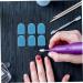 Healeved 1 Set Nail Color Sand Cap Nail Polishing Tool Replaceable Sanding Cap Nail Files Nail Tools Nail Art Accessories Nail Art Tool Nail Drill Bit Caps Nail Sanding Caps Exfoliating 2x1.5cm Blue 1 - Buy Online on SooperMarket.com