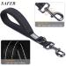 VIVAGLORY Short Dog Lead - 32cm Black | Short Traffic & Training Lead for Medium & Large Dogs - Buy Online on SooperMarket.com