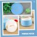 GAFOKI 4pcs Body Powder Puff Box - Travel Makeup Powder Puff Container in Blue Plastic - Buy Online on SooperMarket.com