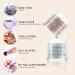 Saviland 10 Colors Acrylic Powder Set - Professional Polymer Colored Acrylic Nail Powder for Nail Extension - Glitter White Pink - No Nail Lamp Needed - Buy Online on SooperMarket.com