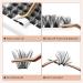 72 Pcs Mixed Length C Curl DIY Eyelash Extension Cluster Lashes - Volume Style D 8-16 - Buy Online on SooperMarket.com