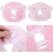 Hot Cold Compress Facial Gel Mask Reusable Washable Gel Beads Face Mask for Dark Circles and Puffiness Skin Friendly Cooling Gel Face Mask with Elastic Band Design (Pink) - Buy Online on SooperMarket.com