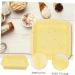 IMIKEYA 3 Pcs Cake Mold Roasting Pan Baking Pans Cupcakes Cupcake Pans Silicone Baking Molds Silicone Mold Silicone Baking Pan Non-Stick Baking Mold Silicone Bakeware Oven Silica Gel Fudge 26.5x24.5cmx3pcs Yellowx3pcs - Buy Online on SooperMarket.com