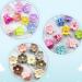 30 Pcs Matte Cherry Blossom Mini Flower Claw Clips - Cute Hair Accessories for Girls & Women - Buy Online on SooperMarket.com