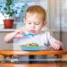 BPA-Free Silicone Baby Suction Plate for Toddlers - Dishwasher & Microwave Safe - Blue - Buy Online on SooperMarket.com