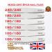 6x Nail Files Zebra DIAMOND Shape Mixed Grit Double Sided Emery Board Pro File - Buy Online on SooperMarket.com
