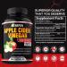 Apple Cider Vinegar Capsules 5050mg with Black Pepper Extract - 90 Capsules | Supports Weight Management, Digestion, Detox & Immune | 3 Months Supply - Buy Online on SooperMarket.com