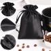 BeiLaad 4X6" Satin Gift Bags (Black) - Buy Online on SooperMarket.com