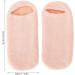 Moisturizing Gel Socks for Rough Skin | Reusable Spa Socks with Essential Oil | One-Piece Design for Home & Beauty Salon (Orange) - Buy Online on SooperMarket.com