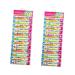 Minkissy 24 pc bristle toothbrush tooth cleaning brushes Children's toothbrush young children toothbrush toothbrush environmentally friendly toothbrush light to hold toothbrush caricature rabbit