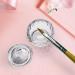 Crystal Clear Acrylic Liquid Powder Dappen Dish with Cap Lid - Small Size for Acrylic Nail Art - Transparent Glass Cup Bowl - HJ-NAPB017 (Pack of 1) - Buy Online on SooperMarket.com