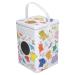 Laundry Detergent Container Large Capacity Laundry Powder Bin with Perspective Window and Lid Metal Laundry Detergent Powder Storage Box for Farmhouse Laundry Room Decor