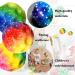 Astro Jump Ball - 3 Multicolored Galaxy Space Moon Balls | 7cm Spruinge Rubber for Kids | Fun Outdoor Stress Relief Toys - Buy Online on SooperMarket.com