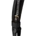HKM Mexican Style Riding Bridle with Lambskin Padding - Black Warmblood | Premium Equestrian Gear for International Shipping - Buy Online on SooperMarket.com