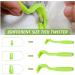 Starfa Lab Tick Removal Tool Set - 7PCs Plastic Lever & Stainless Steel Tweezers for Dogs Cats & Humans - Buy Online on SooperMarket.com