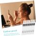 FOYTOKI 30 Pcs Lying Silkworm Eyeliner Eyelid Make up Pencil Professional Eyeliner Pencils White Wooden Pole - Buy Online on SooperMarket.com