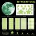 ECHOCUBE Glow in the Dark Wall Stickers Set - 637pcs Stars, Moon and Dots for Kids Bedroom Decor - Buy Online on SooperMarket.com