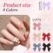 240Pcs Bow Nail Charms Colorful Bowknot Nail Art Decorations Cute 3D Bow Nail Accessories Resin Flatback Nail Charms for Nail Art Design DIY Crafts - Buy Online on SooperMarket.com