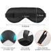 Haskirky Light Blocking Eye Mask - Adjustable Men and Women Travel, Yoga, Meditation - Black Cat Eyes Design for Office Deep Sleep Comfort - Buy Online on SooperMarket.com