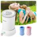 Portable Automatic Dog Paw Cleaner with Soft Silicone Bristles - Ideal for Small & Medium Sized Dogs - White - Buy Online on SooperMarket.com