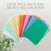 Colored Vellum Paper 20 Colors 100 Sheets 8.5x11 inch - Transparent Tracing Paper for Sketching, Invitations, DIY - Buy Online on SooperMarket.com