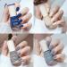 4 Pieces Blue Nail Polish Set - Quick Drying & Long-Lasting Blue Beige Grey Nail Polish - Non-Toxic Water-based Nail Polish - No UV Nail Polish for DIY Nail Art Manicure at Home (4 Pieces Blue Set) - Buy Online on SooperMarket.com
