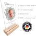 Personalized Godfather Sponsorship Certificate | Custom Acrylic Baptism Gift | 20x30 cm Eucalyptus Frame - Buy Online on SooperMarket.com