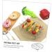 Cabilock 1set Air Fryer Accessories BBQ Rack Air Fryer Pot Accessories Baking Rack Cake Rack Stainless 5pcs - Buy Online on SooperMarket.com