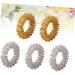Ibasenice 5-St Spiky Sensory Ring - Acupressure Finger Circulation Toy | Chinese Medicine Massage Device - Buy Online on SooperMarket.com