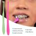 4 Pack Orthodontic Toothbrushes - Soft Small Head & Cone-Shaped Rubber Tip for Bridges | Ideal for Detail Cleaning - Buy Online on SooperMarket.com