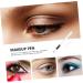 FOYTOKI 48 Pcs Eyeliner Pencil Cosmetics Eye Line Tool Glitter Eyeshadow Eye Line Pencils White Wooden Pole - Buy Online on SooperMarket.com