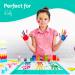 Large Silicone Crafts Painting Mat with Cup | Washable & Nonstick Artist Mat | Pink 23.8x15.7 Inch - Buy Online on SooperMarket.com