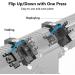 MidTen R2 45 Degree Offset Flip Up Iron Sight Set for Picatinny Rail - Buy Online on SooperMarket.com