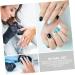 FRCOLOR 60 Pcs Nail case gel polish protector cuticle guard latex nail guard nail tip shield protector reusable milk gel nail polish manicure art varnish protector emulsion armor plastic 4x2cmx3pcs As Shownx3pcs - Buy Online on SooperMarket.com
